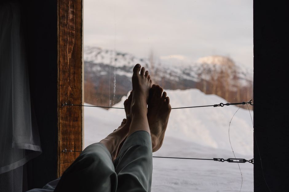 Energy efficient window keeping winter cold outside